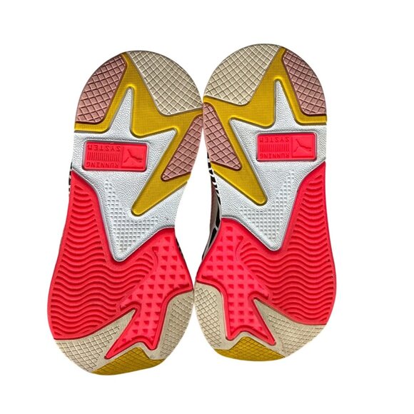 Puma RS-X3 Multicolor Zebra Print Sneakers Athletic Bold Size 7 - Picture 10 of 11